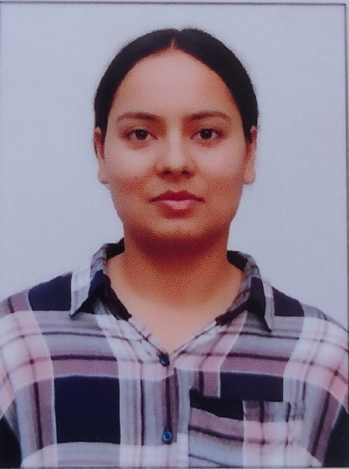 Ms. Komal Bhatia B.Com. Pass out Qualified UGC NET JRF Exam in 2026